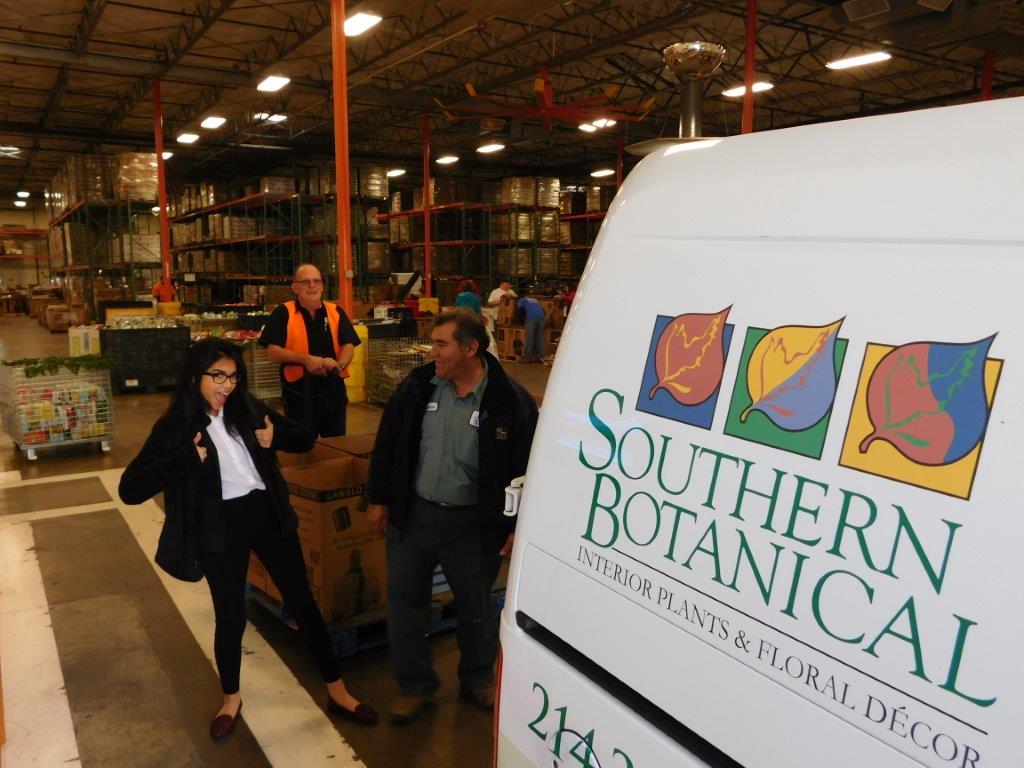 Food drive for North Texas Food Bank | SoBo Cares | Dallas Landscaping Services Company