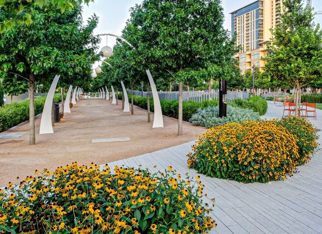 Klyde Warren Park Landscape Maintenance by Southern Botanical | Dallas Commercial Landscaping Maintenance Service Experts