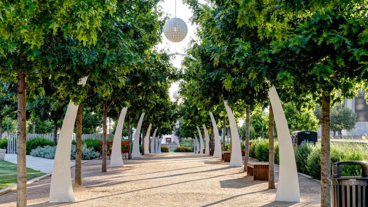 Beautiful Landscape of Klyde Warren Park by Southern Botanical | Dallas Landscaping Services Company