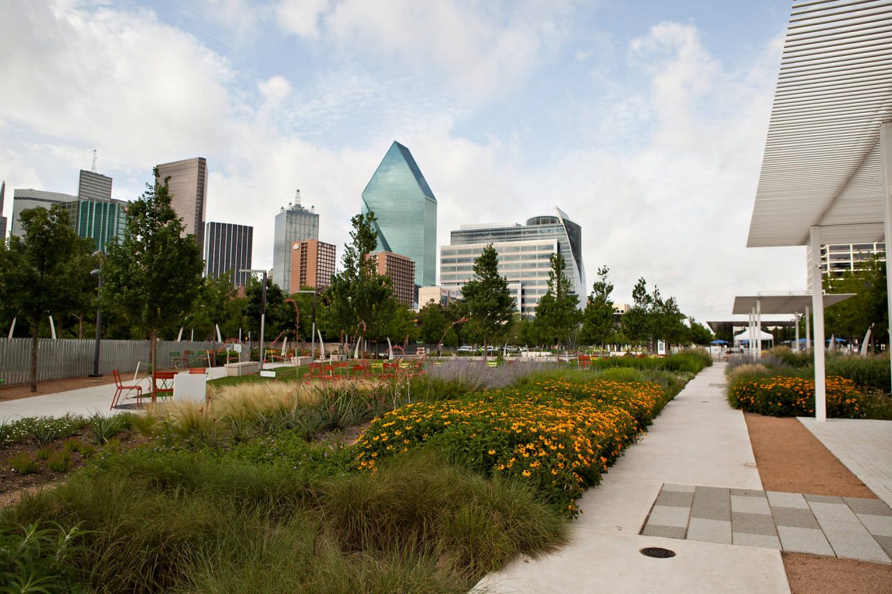 Klyde Warren Park Landscape Maintenance by Southern Botanical