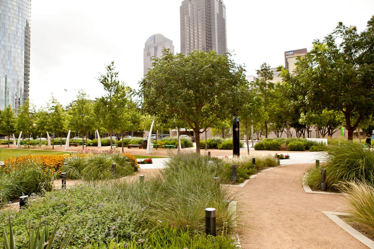 Klyde Warren Park Landscaping and Landscape Maintenance by Southern Botanical