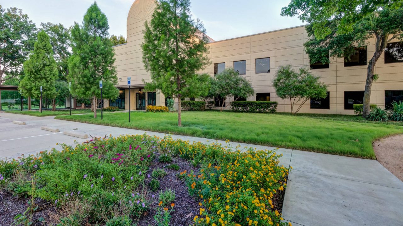 Tyler Techonogies Landscape by Southern Botanical | Dallas Commercial Landscaping Company