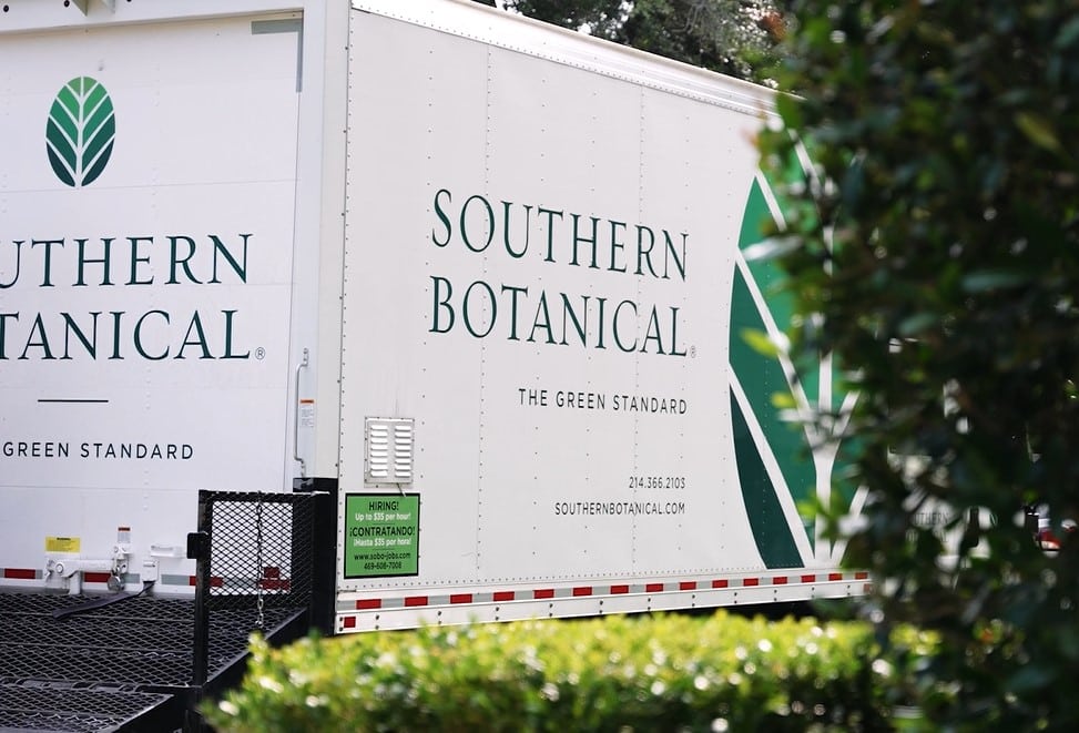 Southern Botanical Landscaping Truck