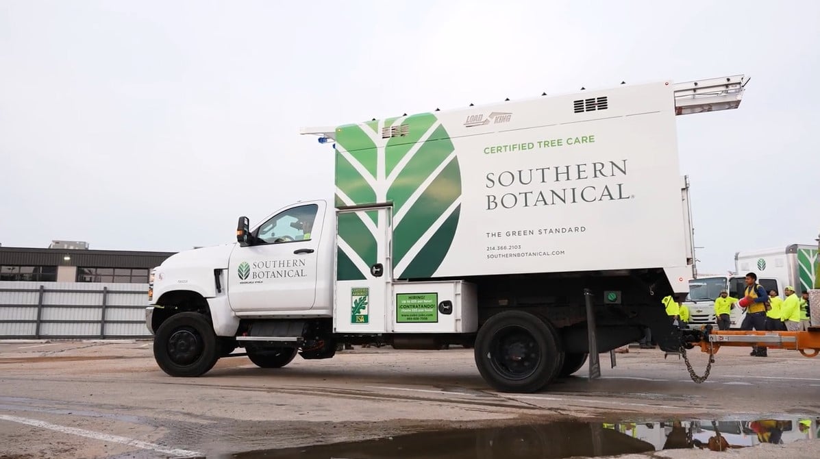 Southern Botanical Landscaping Tree Care Bucket Truck