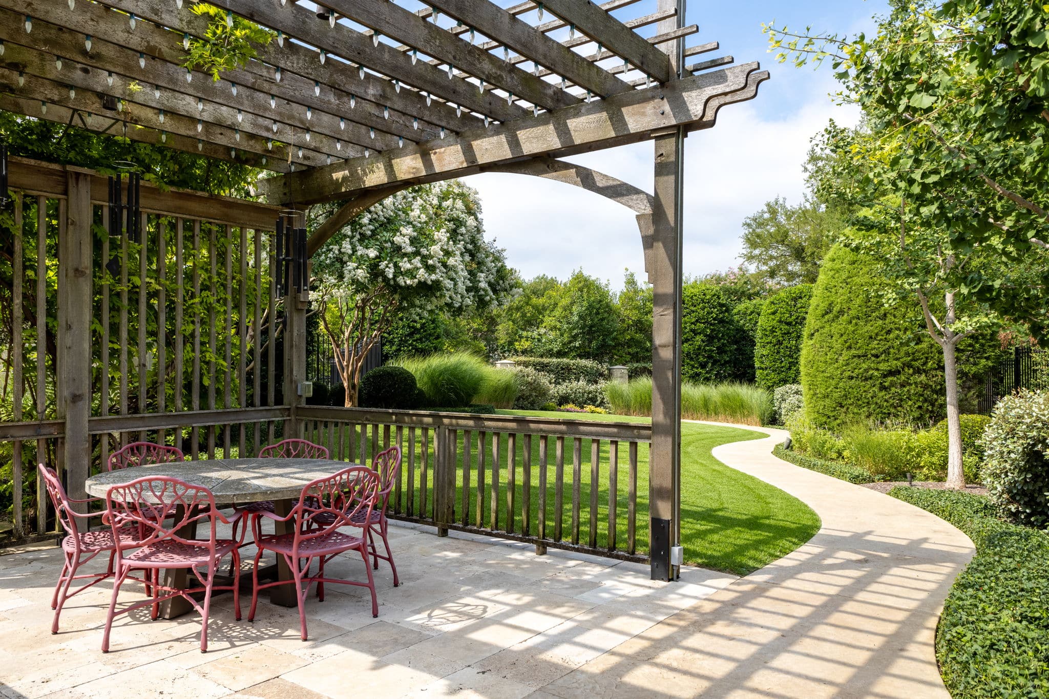 Southern Botanical landscaping maintenance property backyard landscape