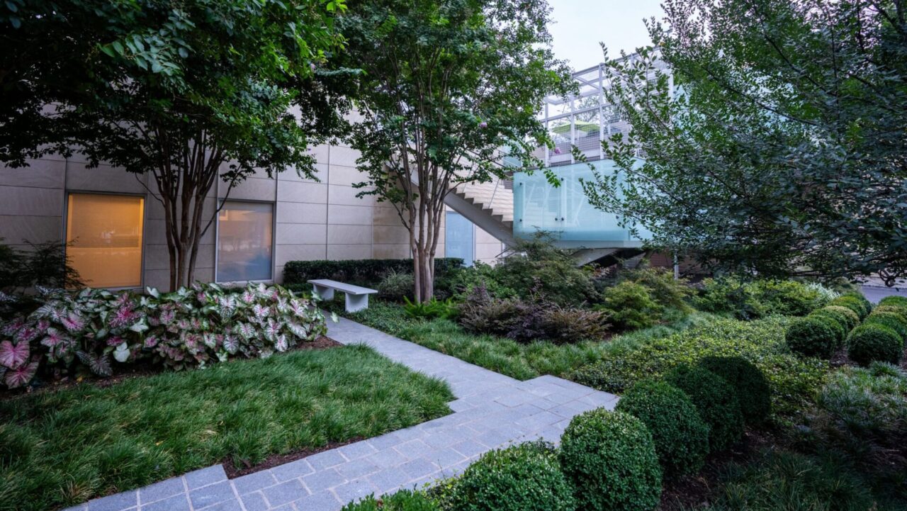 Museum Tower landscape by Southern Botanical